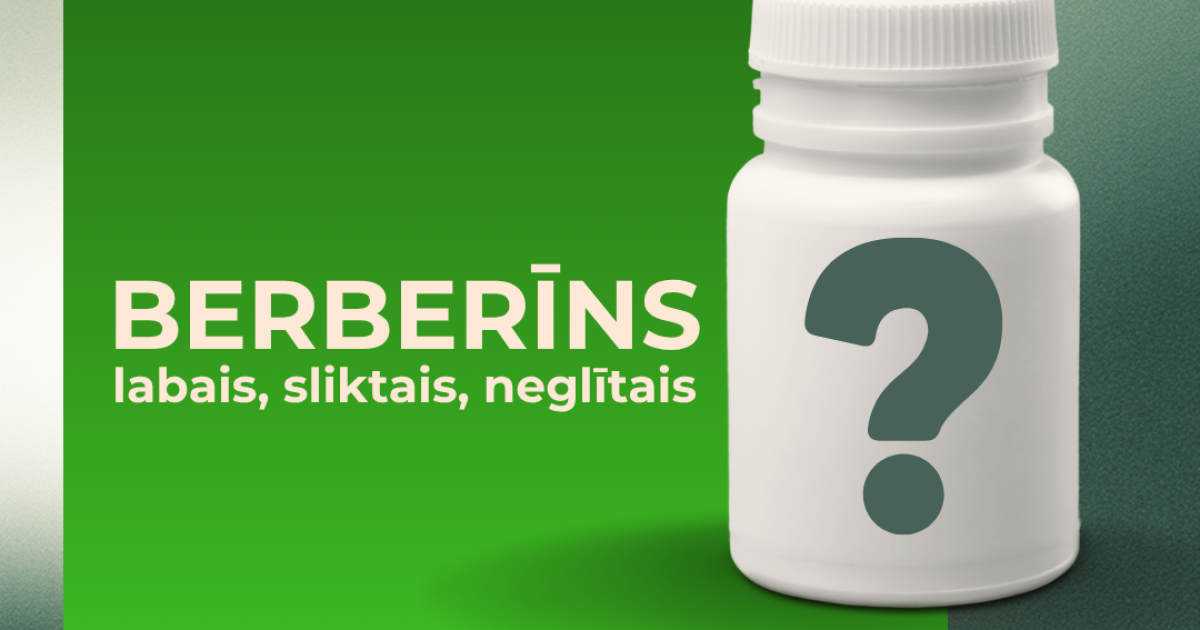 Berberīns - labais, sliktais, neglītais